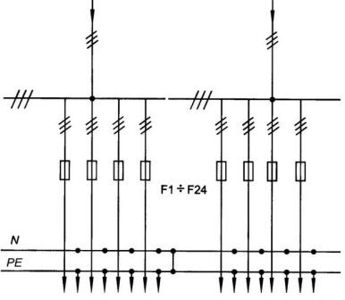 Схема однолинейная принципиальная ВРУ1-50-01